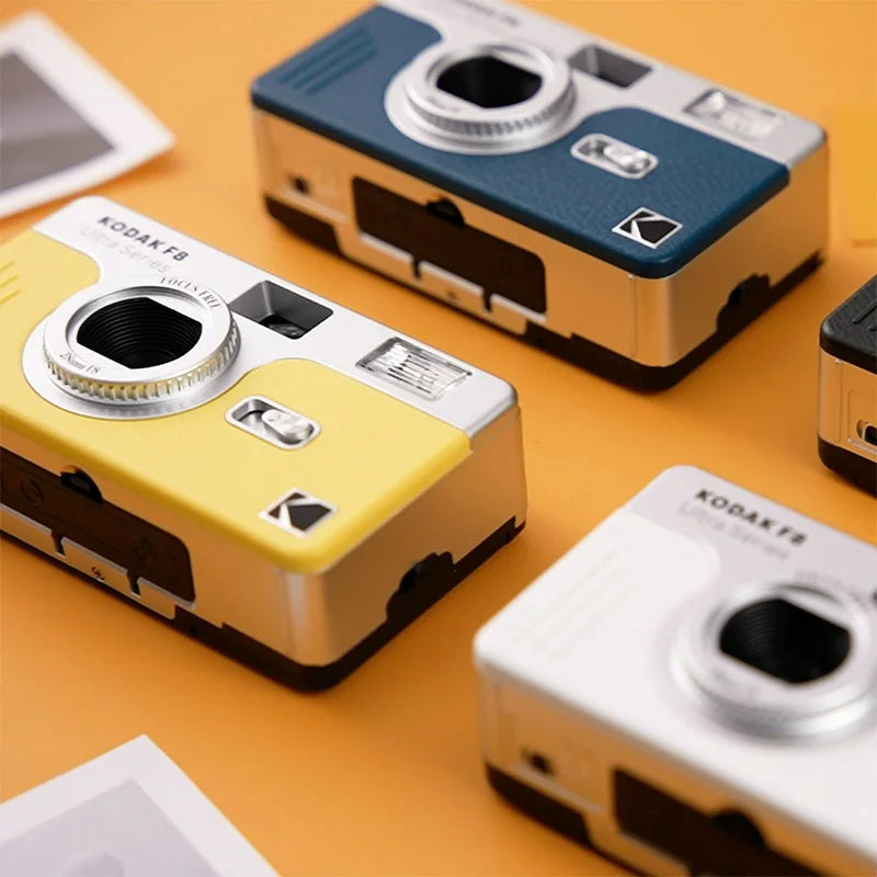 Classic Kodak Ultra F8 Film Camera  Ultra F9 / F9S 35mm Retro 135 Film Machine Manual Replaceable Reusable With Flash Function