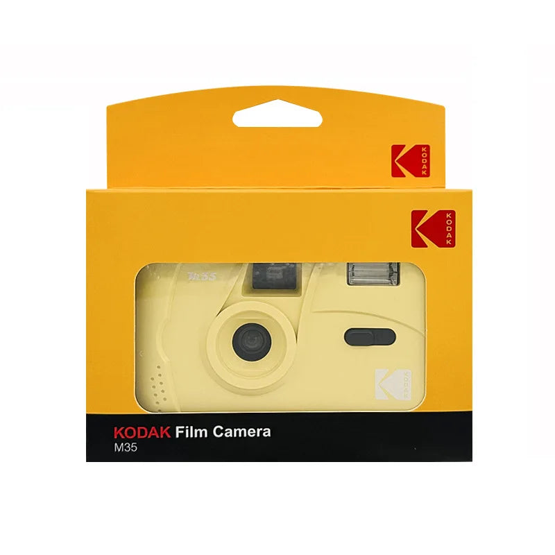 Kodak M35 Manual Reusable Film Camera Kodak 135 Retro Film Camera Non-Disposable Portable Professional 35mm Film Camera Ins Gift