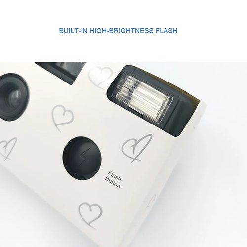 1-6PCS 35mm Film Camera Wedding Disposable Camera One Time 16/27 Roll Flash Camera for Anniversary Birthday Gift Party Vacation